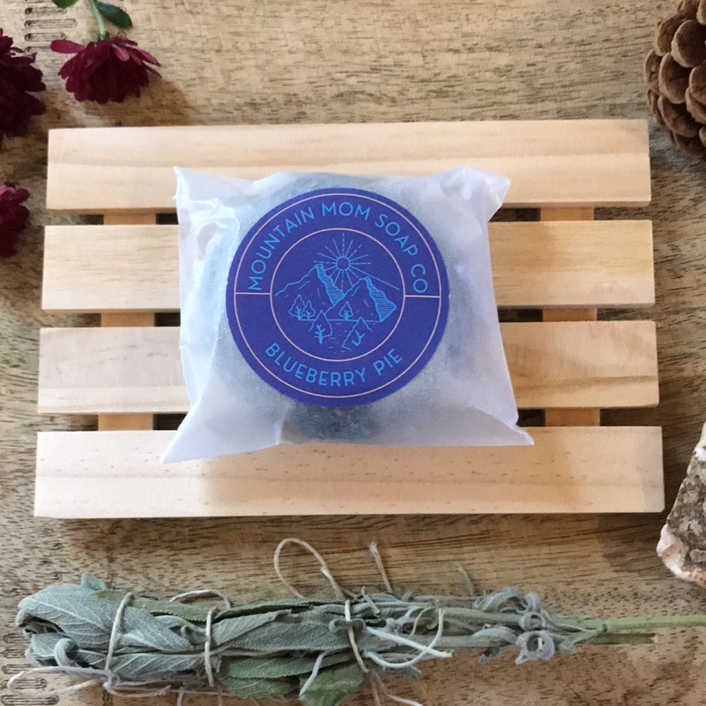 BLUEBERRY PIE Shampoo Bar / Mountain Mom Soap Co - Picture 7 of 9